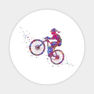 Mountain biking Magnet